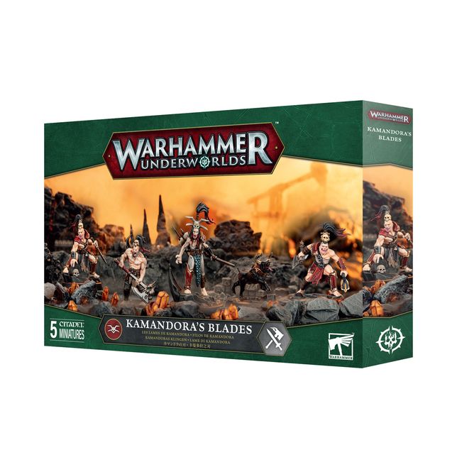 Hovedbilde WARHAMMER UNDERWORLDS: KAMANDORA'S BLADES