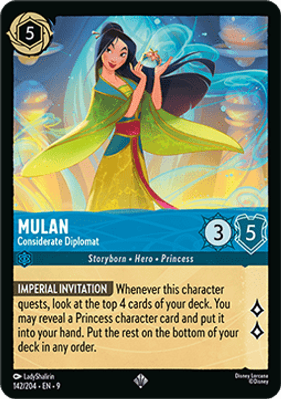 Mulan - Considerate Diplomat