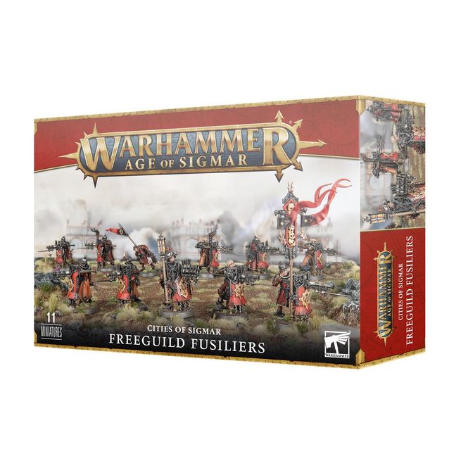 Hovedbilde CITIES OF SIGMAR: FREEGUILD FUSILIERS