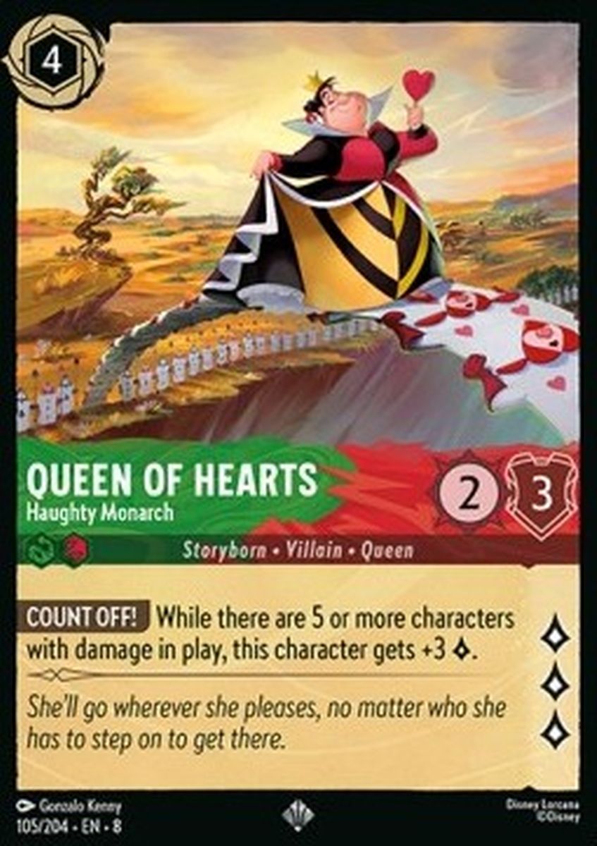 Queen of Hearts - Haughty Monarch (foil)